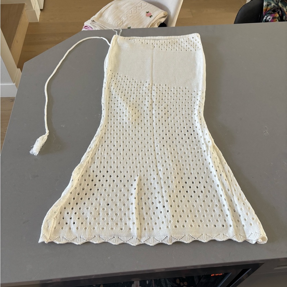 SNDYS coverup knit skirt - Picture 3 of 3